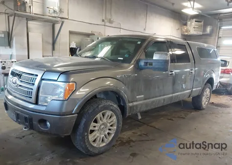 2012 Ford F-150 Platinum from USA, damaged, VIN 1FTFW1ET0CFB62598